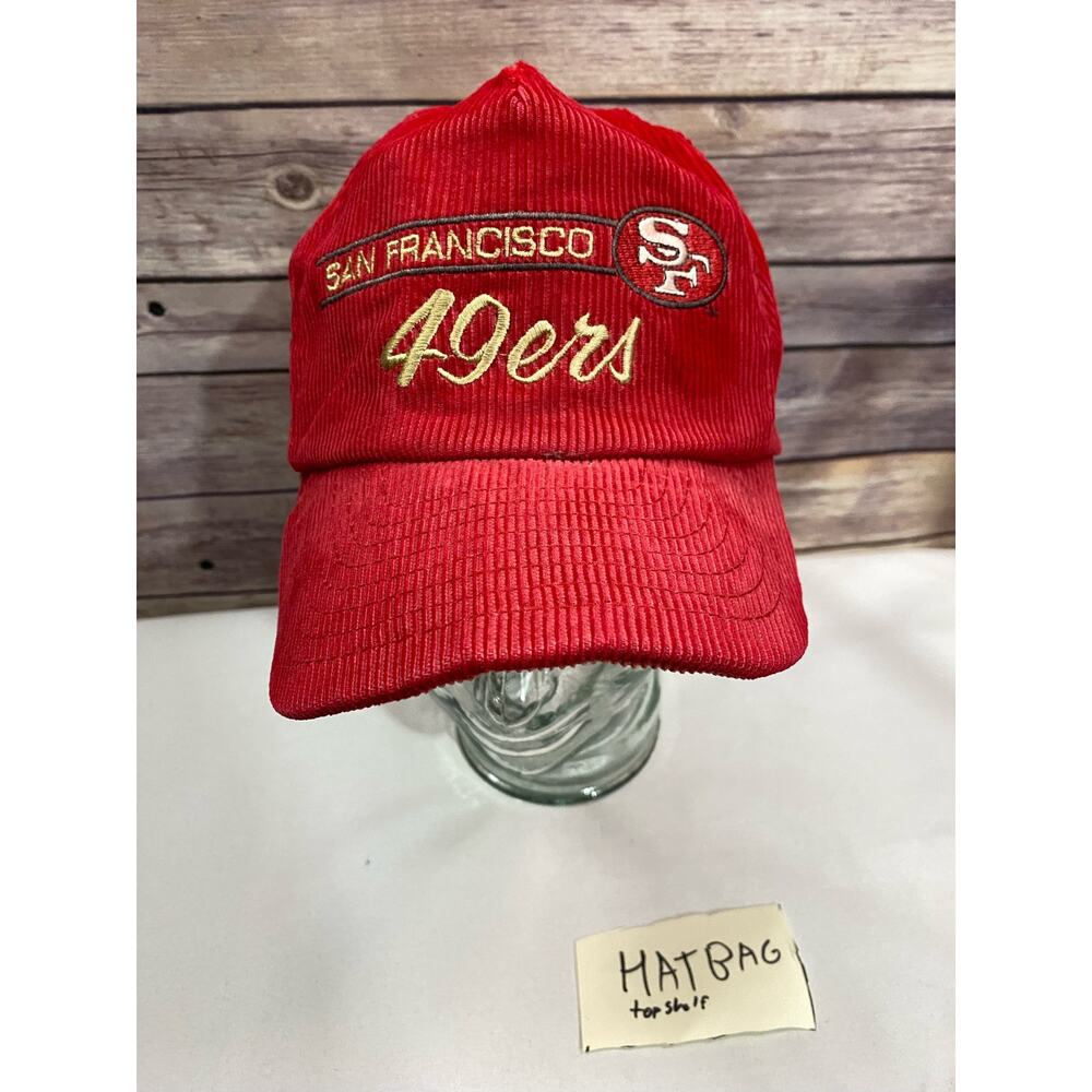 Vintage Sports Specialties Cord Cap San Francisco 49ers Corduroy Adjustable Hat